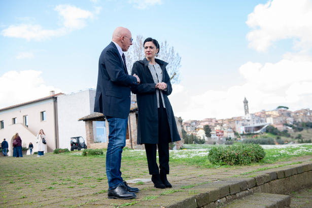 Renzo Macelloni con Cristina Manetti