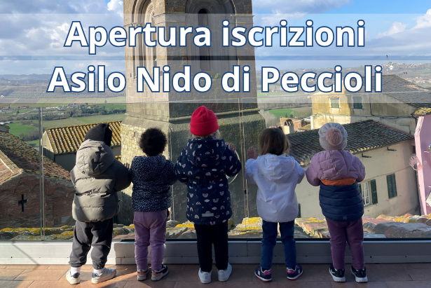 Apertura iscrizioni asilo nido di Peccioli - a.e. 2026/2027