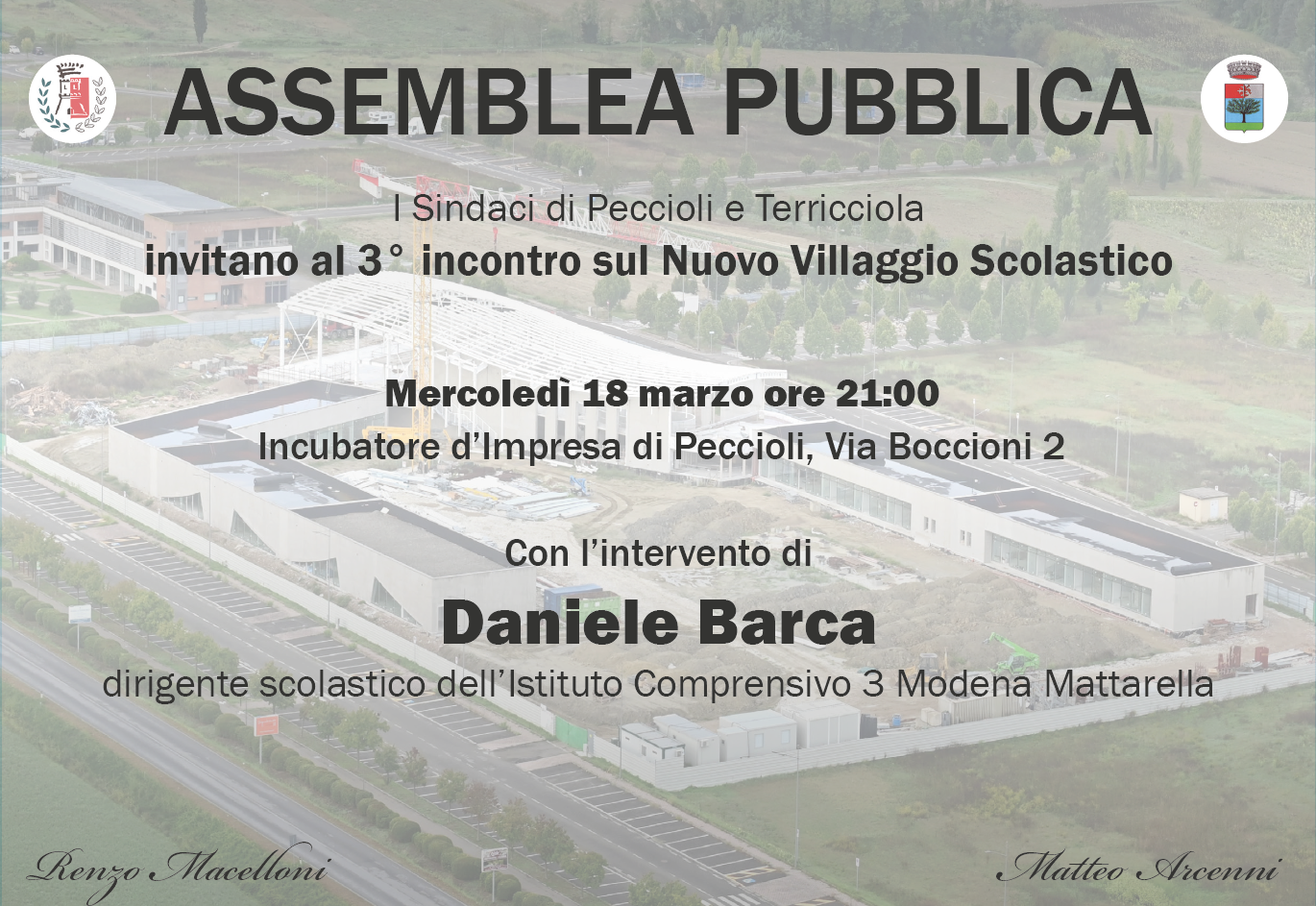 invito 18 marzo 26 Barca