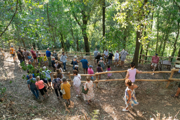 I pecciolesi riscoprono i sentieri del Bosco dei Frati