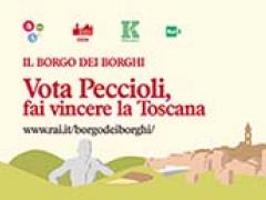 Vota Peccioli, fai vincere la Toscana al Borgo dei Borghi