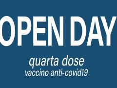 Open day per quarta dose vaccino Anticovid