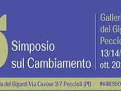 Il primo “Simposio del Cambiamento”. 13, 14 e 15 ottobre a Peccioli