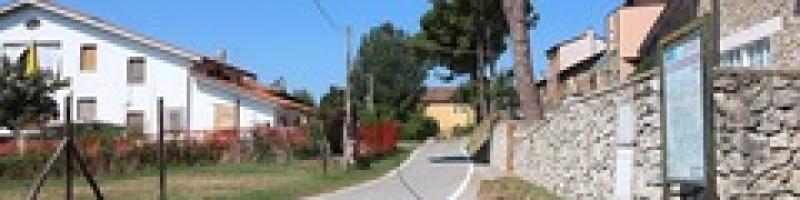 Intervento di ripavimentazione via comunale di Libbiano