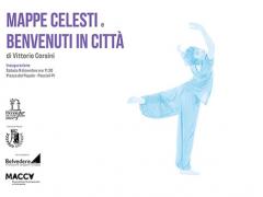 Inaugurazione di Mappe Celesti e Benvenuti in città due nuove opere di Vittorio Corsini