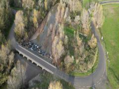 Manutenzione straordinaria del guado sul fiume Era